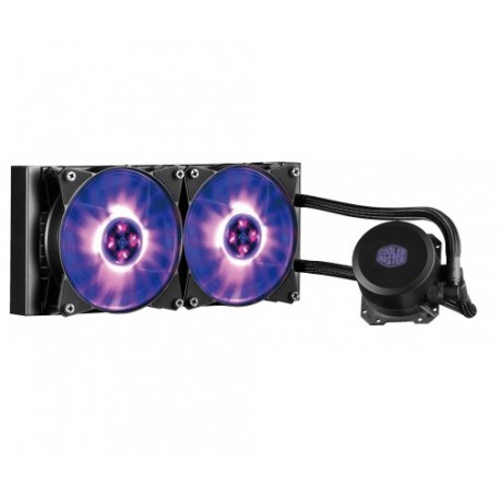 CPU Cooler Master MLW-D24M-A20PC-R1 Wasserkühlung (2 x 120-mm-RGB-Lüfter)