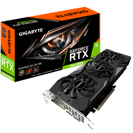 GIGA VGA 8GB RTX2060 SUPER GAMING OC 8GD 3xDP/HDMI