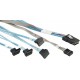 IPASS TO 4 SATA 70/70/90/90CM W/ 70cm SB. RA. 26AWG