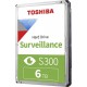 Festplatte HDD Toshiba S300 3.5" SATA 3 6TB 7200 obr./min