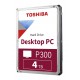 Festplatte HDD Toshiba P300 High Perform 3.5" SATA 3 4TB 5400 obr./min.