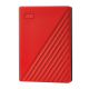 Festplatte zewnętrzny HDD WD 2.5" 4TB My Passport czerwony