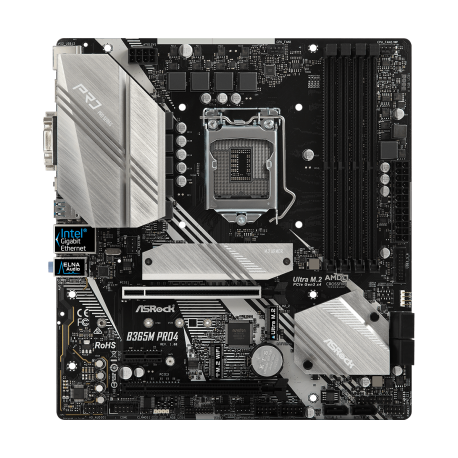 Asrock B365M PRO4 (LGA 1151 4x DDR4 DIMM Micro ATX CrossFireX)