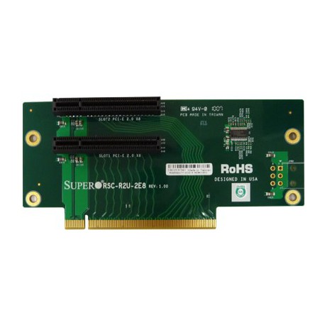 Pasywny Riser Supermicro 2U LHS 2xPCI-E 2.0 x8 R2U-2E8