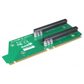 Pasywny Riser Supermicro 2U LHS 2xPCI-E 2.0 x16 R2UG-2E16