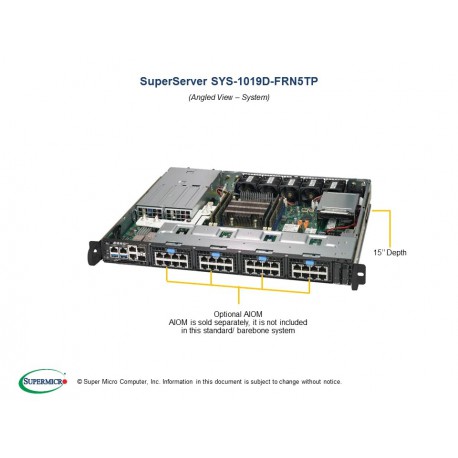 CSE-103-R407B + MBD-X11SDS + AOM-SMF-TP4F-P