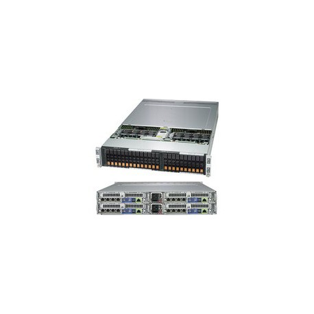 BigTwin 3UPI 2U 4-Node, 6x2.5 cala NVMe, X11DPT-BH, 217BHQ+