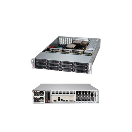 Ceph 12 bay node based on 6028R-E1RC12L