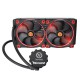 CPU Thermaltake Water 3.0 Riing Red 280 CL-W138-PL14RE-A Wasserkühlung