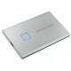 Samsung T7 Touch 500 GB USB 3.2 Gen2 Silber SSD SSD