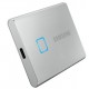 Samsung T7 Touch 500 GB USB 3.2 Gen2 Silber SSD SSD