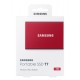 Dysk zewnętrzny SSD Samsung T7 1TB USB 3.2 Gen2 Czerwony