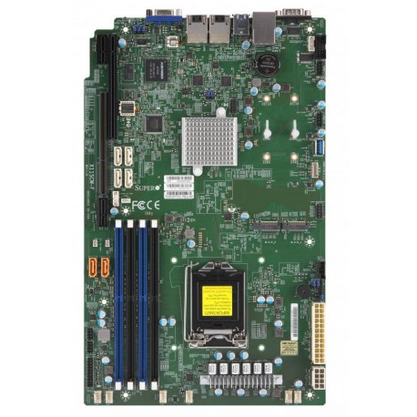 X11SCW-F SKT LGA1151,C246 chipset,4x DDR4 2666 MHz ECC UDIMM,2x1G
