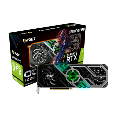 Palit Karta graficzna GeForce RTX 3080 GamingPro OC 10GB GDDR6X 320bit 3DP/HDMI