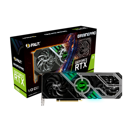 Palit Karta graficzna GeForce RTX 3080 GamingPro 10GB GDDR6X 320bit HDMI/3DP