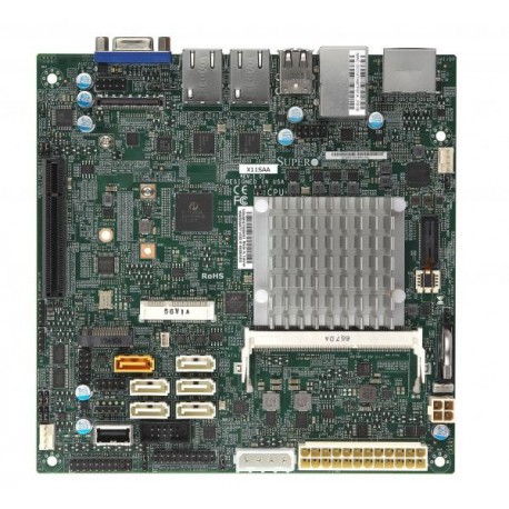 X11SAA, Embedded Apollo Lake-I mITX, 7 Year, Dual-SINGLE