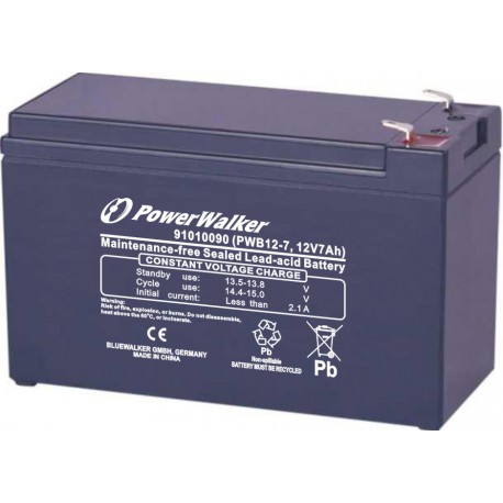 GEL-BATTERIE FÜR USV 12V / 7AH UNIVERSAL POWERWALKER