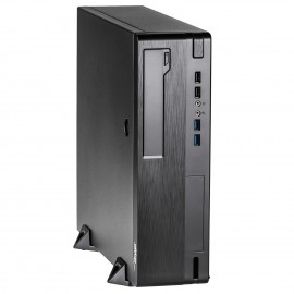 Gehäuse Akyga AK-502-02BK (Micro ATX, Mini ITX kolor schwarz)