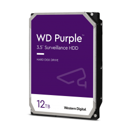 Festplatte HDD WD Purple 12TB 3.5" SATA III 256 MB 7200 obr./min. (WD121PURZ)