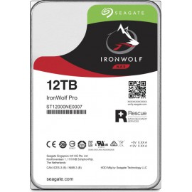 Festplatte HDD Seagate IronWolf Pro 3.5" SATA 3 12TB 7200 obr./min. (ST12000NE0008 (Di)))