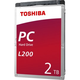 Festplatte HDD Toshiba L200 2.5" SATA 3 2TB 5400 obr./min. 9.5mm