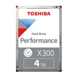 Festplatte HDD Toshiba X300 4TB 3.5" SATA III 128 MB 7200 obr./min. (HDWE140UZSVA)