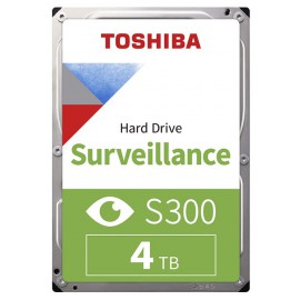 Festplatte HDD Toshiba S300 3.5" SATA 3 4TB 5400 obr./min. (HDWT140UZSVA)