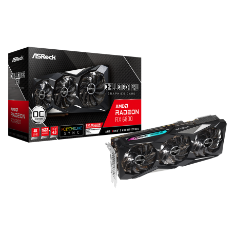 ASRock Radeon RX 6800 Challenger Pro 16G OC